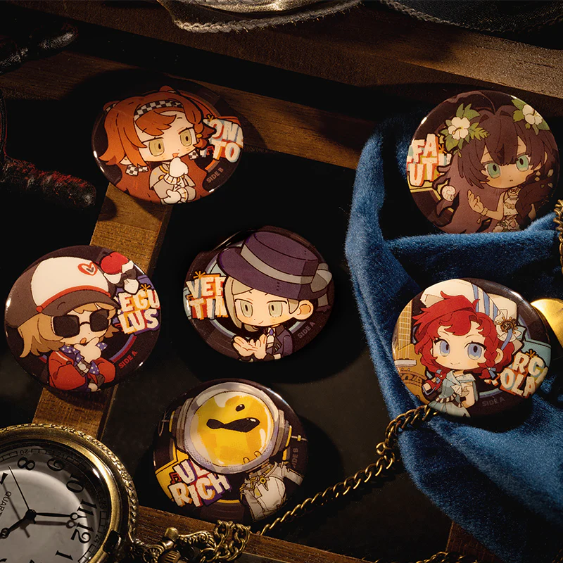 リバース：1999*率直な打ち明け*ウルリッヒ折りたたみアクリルスタンド&缶バッジセット - Image 3